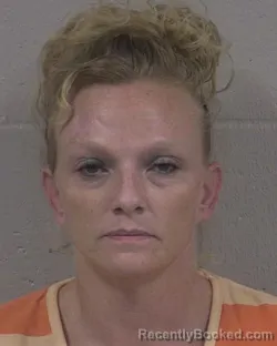 Mugshot of Ashley Kay-Lynn Mason booked in Branch County, Michigan on August 7, 2026