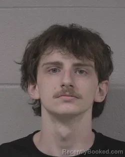 Mugshot of Jace Ludavic Patterson booked in Branch County, Michigan on August 30, 2026