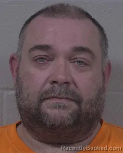Mugshot of Chad Jereme Sanders booked in Branch County, Michigan on October 13, 2026