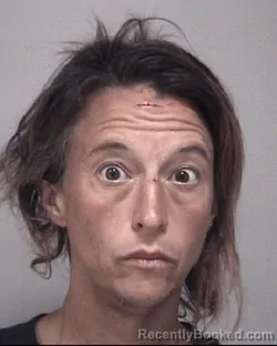 Mugshot of ANGELA MARIE HALME booked in Calhoun County, Michigan on July 16, 2026