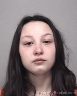 Mugshot of ALEXIANA RAYNE LEFFEW booked in Calhoun County, Michigan on July 12, 2026