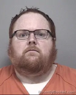 Mugshot of Adam Russell Richey booked in Calhoun County, Michigan on September 9, 2026