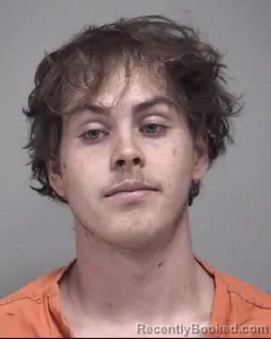 Mugshot of Ayden Robert Tanner booked in Calhoun County, Michigan on August 24, 2026