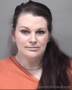Mugshot of Amber Lee Walters booked in Calhoun County, Michigan on August 28, 2026