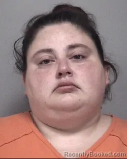 Mugshot of Brittany Nicole Barnard booked in Calhoun County, Michigan on August 17, 2026