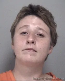 Mugshot of Brittney Michelle Newnum booked in Calhoun County, Michigan on August 15, 2026