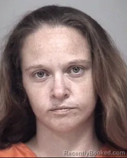Mugshot of Brooke Lynn Reeves booked in Calhoun County, Michigan on August 31, 2026