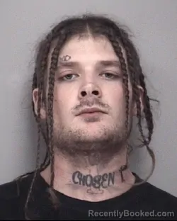 Mugshot of CHANDLER DUANE DAVIS booked in Calhoun County, Michigan on May 18, 2026