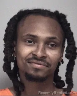 Mugshot of Drequan Averion Burton booked in Calhoun County, Michigan on August 22, 2026