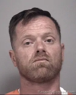 Mugshot of David Daniel Holcomb booked in Calhoun County, Michigan on August 21, 2026