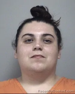 Mugshot of Emily Ashley-Bethany Visser booked in Calhoun County, Michigan on August 28, 2026
