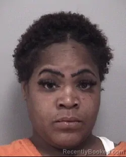 Mugshot of HIESHA BYNUM booked in Calhoun County, Michigan on May 7, 2026