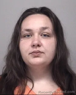 Mugshot of Heaven Leigh Simpson booked in Calhoun County, Michigan on September 10, 2026
