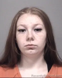 Mugshot of Jazmyn Aailyah Messer booked in Calhoun County, Michigan on September 3, 2026