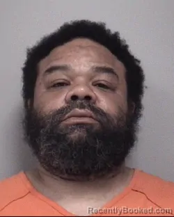 Mugshot of Lamir Jarrell Lewis booked in Calhoun County, Michigan on September 4, 2026