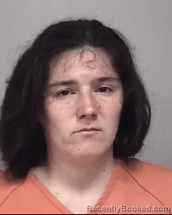 Mugshot of Monica Maria Carus booked in Calhoun County, Michigan on August 14, 2026