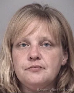 Mugshot of Mindy June Marsh booked in Calhoun County, Michigan on August 21, 2026
