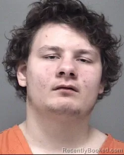 Mugshot of Noah Xabriel Feltner booked in Calhoun County, Michigan on August 30, 2026