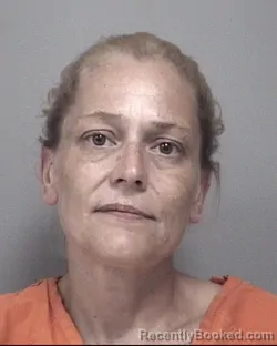 Mugshot of Stacy May Gutierrez booked in Calhoun County, Michigan on August 13, 2026