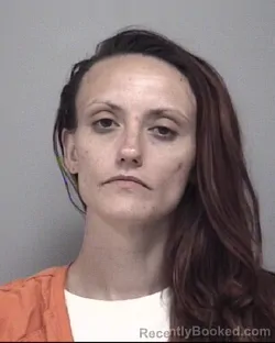 Mugshot of SARA ELIZABETH THURSTON booked in Calhoun County, Michigan on July 30, 2026