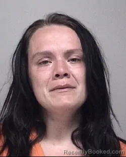 Mugshot of Samantha Mae Williams booked in Calhoun County, Michigan on August 23, 2026