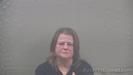 Mugshot of SUZANNE RAYE SCOTT booked in Dickinson County, Michigan on April 11, 2026