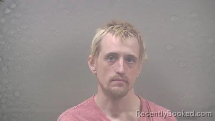 Mugshot of BRANDON AMOS JOHNSON booked in Dickinson County, Michigan on May 9, 2026