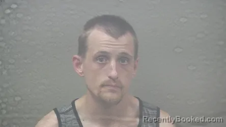 Mugshot of BRANDON AMOS JOHNSON booked in Dickinson County, Michigan on July 14, 2026