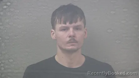 Mugshot of Tyler Anthony Lischka booked in Dickinson County, Michigan on August 16, 2026