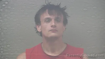 Mugshot of Jared John Giancola booked in Dickinson County, Michigan on August 16, 2026