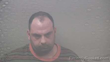 Mugshot of Cody Stephen Trombley booked in Dickinson County, Michigan on August 25, 2026