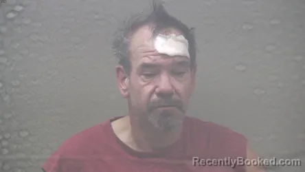 Mugshot of Aaron Ray Hodges booked in Dickinson County, Michigan on August 26, 2026
