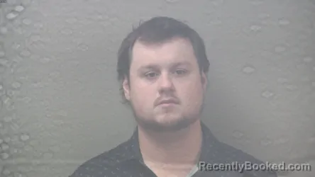 Mugshot of Jamen Jeffrey Miller booked in Dickinson County, Michigan on August 27, 2026