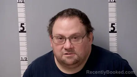 Mugshot of Anthony Jordan Sanders booked in Gratiot County, Michigan on August 5, 2026