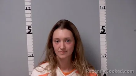 Mugshot of BREANA MARIE OMANS booked in Gratiot County, Michigan on July 25, 2026