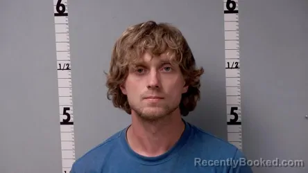 Mugshot of COLLIN MATTHEW REEVES booked in Gratiot County, Michigan on July 25, 2026