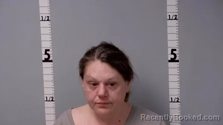 Mugshot of JULIE DIANE SOUTH booked in Gratiot County, Michigan on March 18, 2026