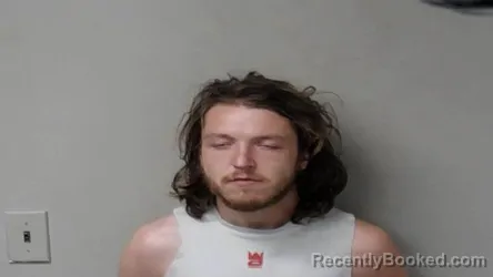 Mugshot of Aaron Michael Reinhart booked in Hillsdale County, Michigan on July 30, 2026