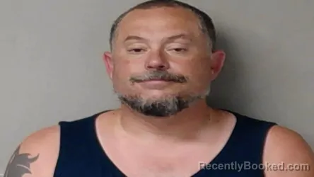 Mugshot of Alan Anthony Stiver booked in Hillsdale County, Michigan on July 9, 2026