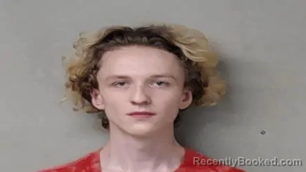 Mugshot of Corbin Lee Hall booked in Hillsdale County, Michigan on June 28, 2026