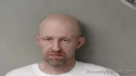 Mugshot of Darren Michael Patterson booked in Hillsdale County, Michigan on August 23, 2026