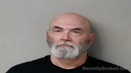 Mugshot of Darrel Eugene Petrie booked in Hillsdale County, Michigan on September 13, 2026