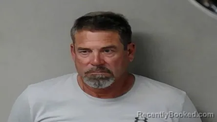 Mugshot of Greg Lewis Hiles booked in Hillsdale County, Michigan on July 2, 2026