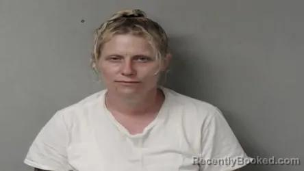 Mugshot of Jessica Mae Barker booked in Hillsdale County, Michigan on July 7, 2026