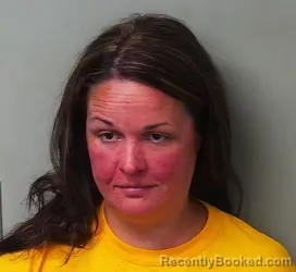 Mugshot of Jennifer Leigh Moyer booked in Hillsdale County, Michigan on August 3, 2026