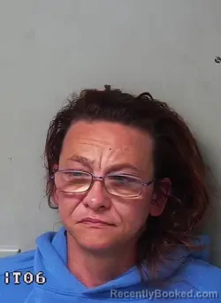 Mugshot of Jessica Lynn Parker booked in Hillsdale County, Michigan on April 23, 2026