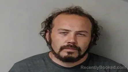 Mugshot of Jacob Tyler Spradlin booked in Hillsdale County, Michigan on May 23, 2026