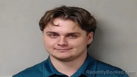 Mugshot of Kaleb Lee Harrison booked in Hillsdale County, Michigan on October 6, 2026