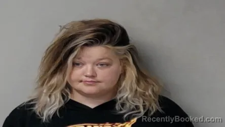 Mugshot of Myranda Katlyn Harrington booked in Hillsdale County, Michigan on September 13, 2026