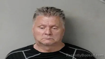Mugshot of Ronald Dean Lester booked in Hillsdale County, Michigan on August 21, 2026